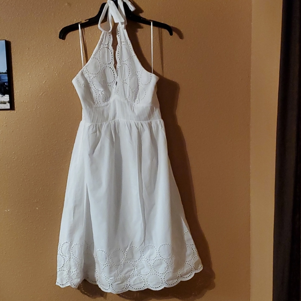 Halta white dress